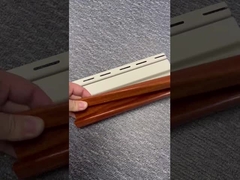 Wärme- und Verwelkungshemmende PVC-Außenverkleidungen - Qualität der Stufe 1